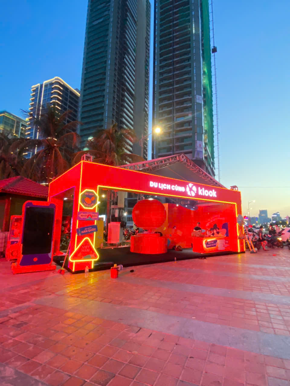 Photobooth chuyên nghiệp do Quảng Cáo Trọng Tín thi công tại Đà Nẵng